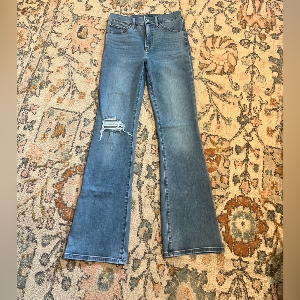 Express high rise boot cut jeans sz 6